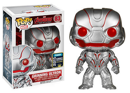 ULTRON #83 (GRINNING) (2015 SUMMER CONVENTION STICKER) (AVENGERS AGE OF ULTRON) FUNKO POP