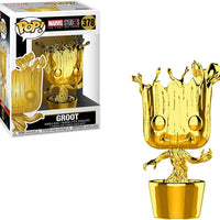 FUNKO POP! MARVEL GOLD CHROME GROOT #378