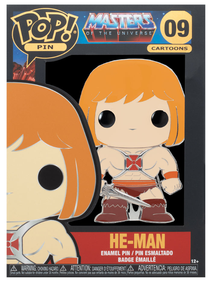 HE-MAN #09 (SEALED) (MASTERS OF THE UNIVERSE) FUNKO POP PIN