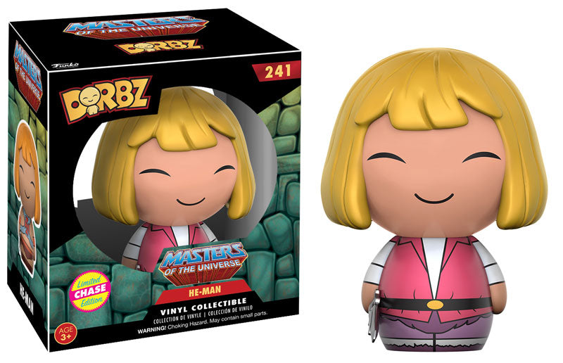 HE-MAN #241 (CHASE) (PRINCE ADAM) (MOTU) (MASTERS OF THE UNIVERSE) FUNKO DORBZ