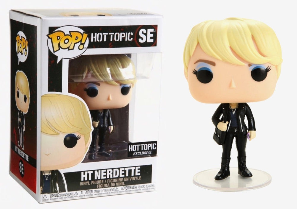 HT NERDETTE #SE (HOT TOPIC EXCLUSIVE STICKER) FUNKO POP