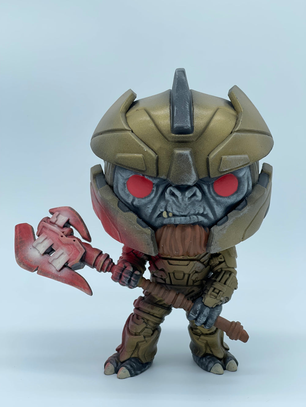 ESCHARUM W/ GRAVITY AXE #22 (6 INCH) (THE KING'S KEEP EXCLUSIVE) (HALO) (CHANCE OF CHASE) (LE 6) FUNKO POP CUSTOM