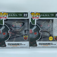 ESCHARUM W/ GRAVITY AXE #22 (6 INCH) (THE KING'S KEEP EXCLUSIVE) (HALO) (CHANCE OF CHASE) (LE 6) FUNKO POP CUSTOM