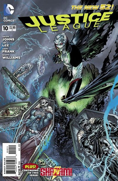JUSTICE LEAGUE ISSUE #10 VOL #2 (AUG 2012) (THE NEW 52)