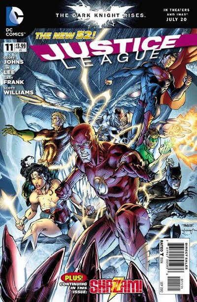 JUSTICE LEAGUE ISSUE #11 VOL #2 (SEPTEMBER 2012) (THE NEW 52)