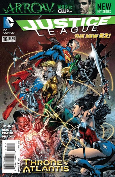 JUSTICE LEAGUE ISSUE #16 VOL #2 (MARCH 2013) (THE NEW 52)