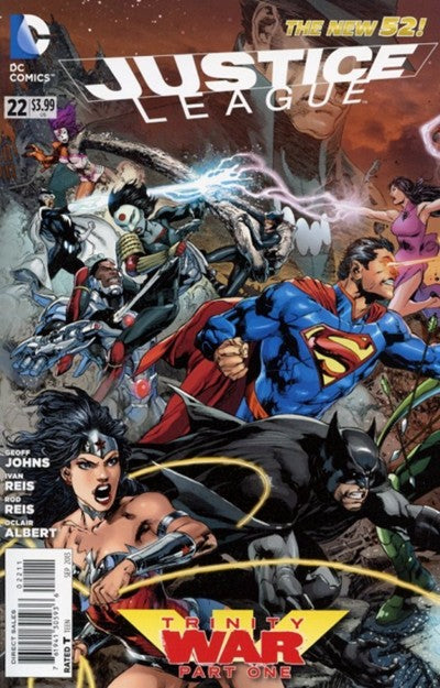 JUSTICE LEAGUE ISSUE #22 VOL #2 (SEPTEMBER 2013) (THE NEW 52)