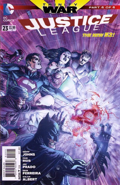 JUSTICE LEAGUE ISSUE #23 VOL #2 (OCTOBER 2013) (THE NEW 52)