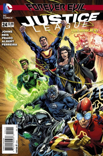 JUSTICE LEAGUE ISSUE #24 VOL #2 (DECEMBER 2013) (THE NEW 52)