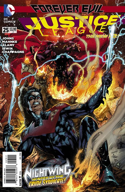 JUSTICE LEAGUE ISSUE #25 VOL #2 (JANUARY 2014) (THE NEW 52)