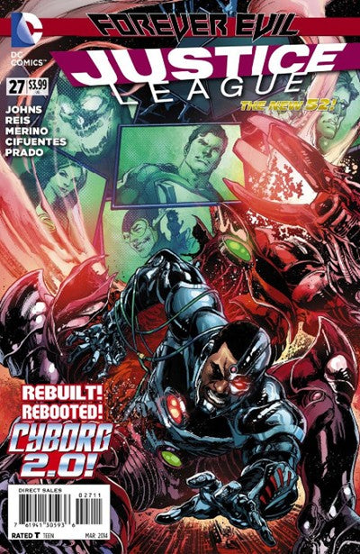 JUSTICE LEAGUE ISSUE #27 VOL #2 (THE NEW 52!) (MARCH 2014)