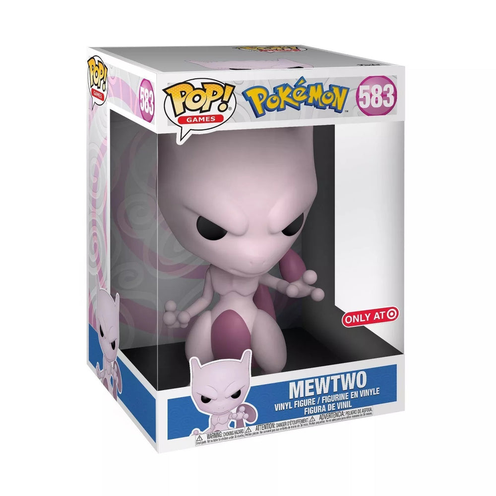 MEWTWO #583 (10 INCH) (TARGET EXCLUSIVE STICKER) (POKEMON) FUNKO POP