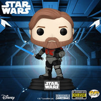 
              FUNKO POP! STAR WARS THE CLONE WARS: OBI-WAN KENOBI IN MANDALORIAN ARMOR #599 (ENTERTAINMENT EARTH EXCLUSIVE STICKER)
            