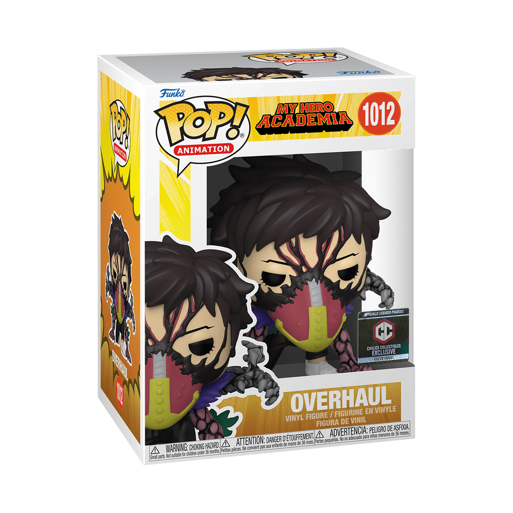 OVERHAUL #1012 (TRANSFORMATED) (CHALICE COLLECTIBLES EXCLUSIVE STICKER) (MY HERO ACADEMY) FUNKO POP