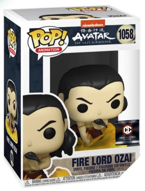OZAI #1058 (FIRE LORD) (CHALICE COLLECTIBLES STICKER) (AVATAR THE LAST AIRBENDER) FUNKO POP