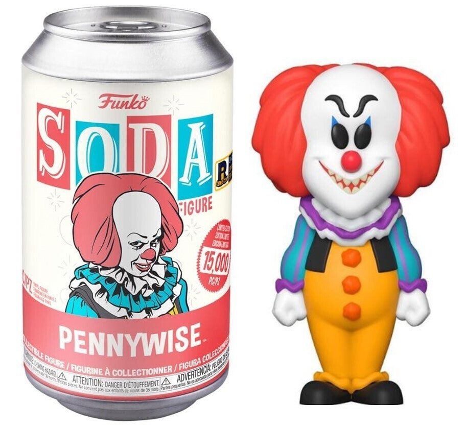 PENNYWISE (LE 12,500) (COMMON/NOT SEALED) (IT) (SPECIAL EDITION STICKER) FUNKO SODA FIGURE