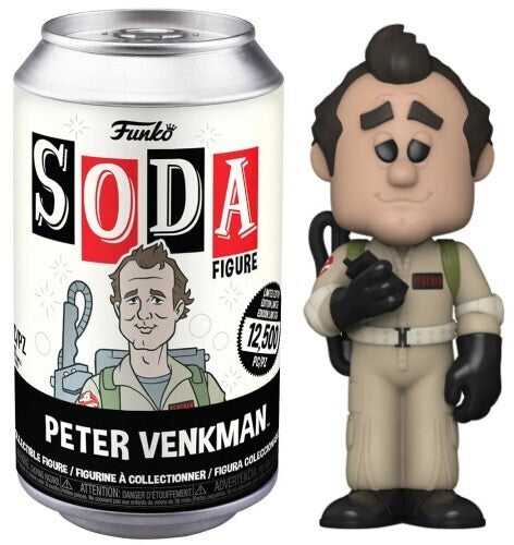 PETER VENKMAN (LE 10,500) (COMMON/NOT SEALED) (GHOSTBUSTERS) FUNKO SODA FIGURE