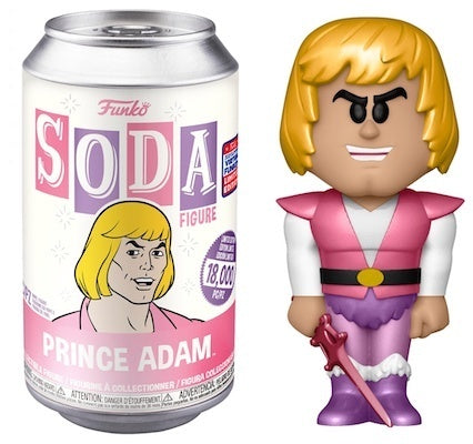 PRINCE ADAM (LE 3,000) (CHASE/NOT SEALED) (MOTU) FUNKO SODA FIGURE