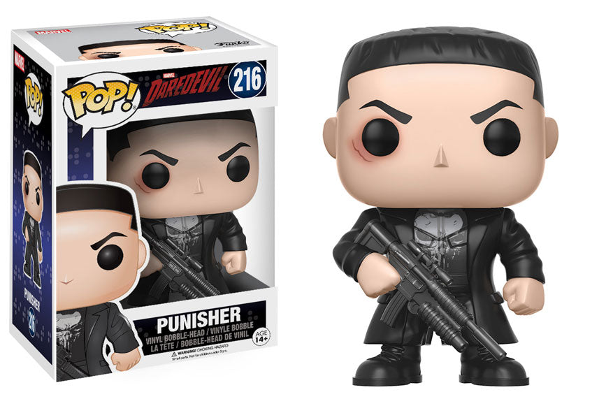 FUNKO POP! MARVEL DAREDEVIL: PUNISHER #216 (3 LANGUAGE RELEASE) (📌 CONDITION 9.5)