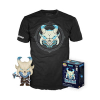 RAGNAROK #465 (POP AND TEE COMBO) (SIZE XL) (SEALED) (GLOW) (WALMART EXCLUSIVE) FUNKO POP AND TEE