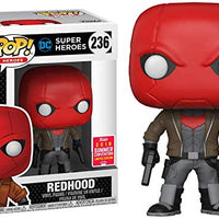 FUNKO POP! DC HEROES RED HOOD #236 (2018 SUMMER CONVENTION STICKER)