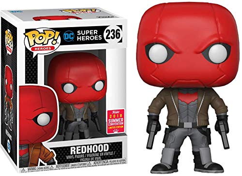 FUNKO POP! DC HEROES RED HOOD #236 (2018 SUMMER CONVENTION STICKER)