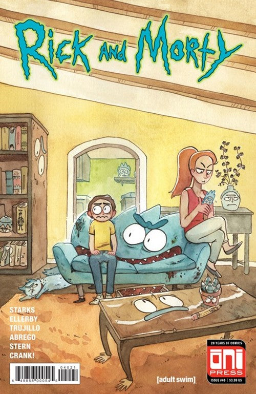 RICK AND MORTY #40 VOL #1 (NATALIE RIESS VARIANT) (JULY 2018)