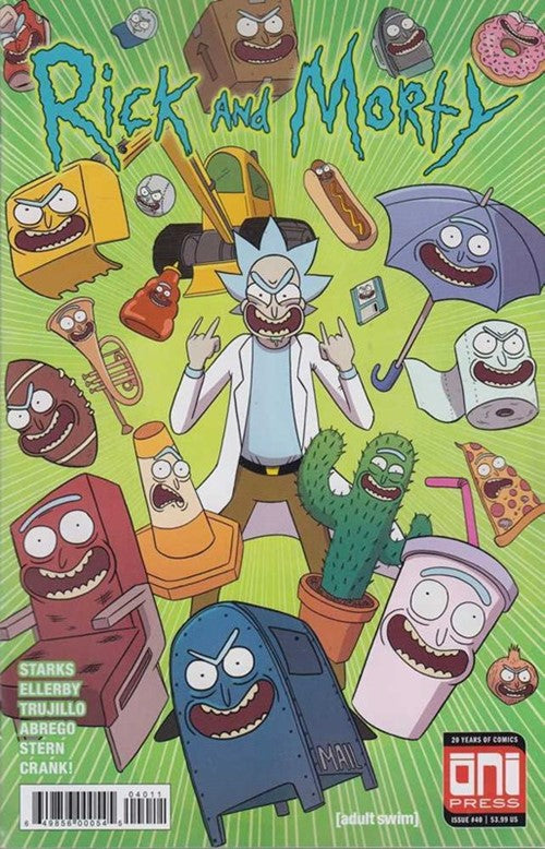 RICK AND MORTY #40 VOL #1 (REGULAR MARC ELLERBY & SARAH STERN COVER) (JULY 2018)