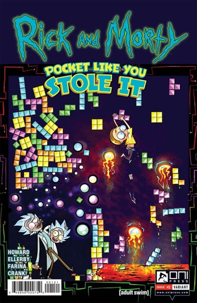 RICK AND MORTY: POCKET LIKE YOU STOLE IT ISSUE #1 (CAROLYN MAIN VARIANT COVER) (MINI-SERIES) (JULY 2017)