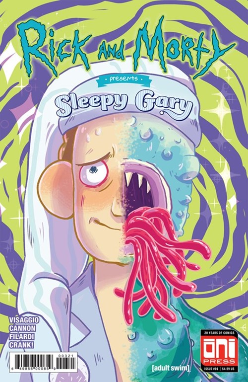 RICK AND MORTY PRESENTS: SLEEPY GARY #1 (CARA MCGEE VARIANT) (MINI SERIES) (SEPTEMBER 2018)