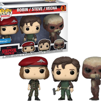 ROBIN/STEVE/VECNA (3-PACK) (WALMART EXCLUSIVE STICKER) (STRANGER THINGS) FUNKO POP