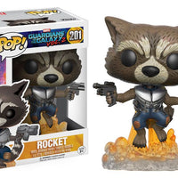 FUNKO POP! MARVEL GUARDIANS OF THE GALAXY VOL 2: ROCKET W/ JET-PACK #201