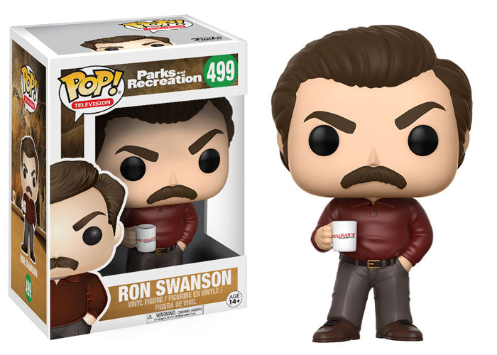 FUNKO POP! TELEVISION PARKS AND RECREATION: RON SWANSON #499