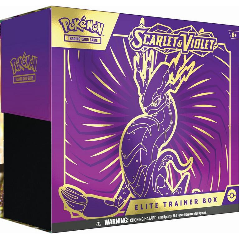 SCARLET AND VIOLET ELITE TRAINER BOX (MIRAIDON) (ETB) (9 PACKS) POKEMON TCG