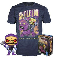 SKELETOR (GLOW) (SEALED) (SIZE LARGE) (POP AND TEE COMBO) FUNKO POP AND TEE