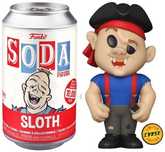 SLOTH (LE 1,600) (PIRATE) (CHASE/NOT SEALED) (THE GOONIES) FUNKO SODA FIGURE