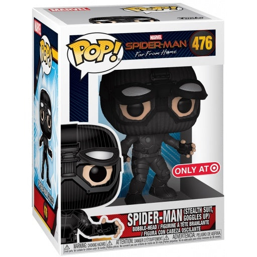 SPIDER-MAN #476 (STEALTH SUIT) (GOGGLES UP) (TARGET EXCLUSIVE STICKER) (SPIDER-MAN FAR FROM HOME) FUNKO POP