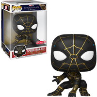 SPIDER-MAN #921 (BLACK AND GOLD SUIT) (10 INCH) (TARGET EXCLUSIVE STICKER) (SPIDER-MAN NO WAY HOME) FUNKO POP