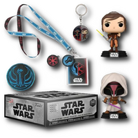 STAR WARS GAMING GREATS (SEALED) (GAMESTOP EXCLUSIVE) (BASTILA SHAN) (DARTH REVAN) FUNKO POP COLLECTORS BOX