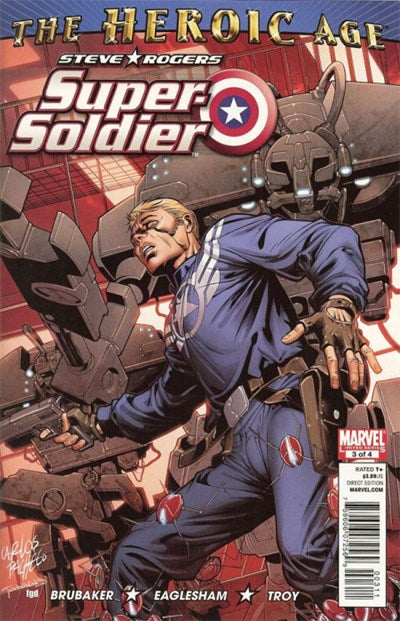 STEVE ROGERS: SUPER SOLDIER #3 MINI SERIES
