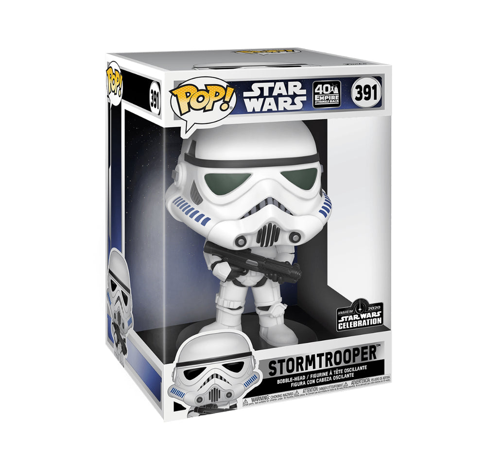 STORMTROOPER #391 (10 INCH) (2020 STAR WARS CELEBRATION STICKER) FUNKO POP