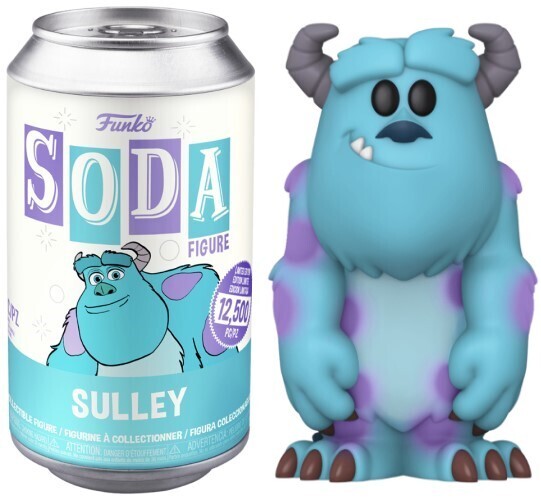 SULLEY (LE 10,500) (COMMON/NOT SEALED) (MONSTERS INC) FUNKO SODA FIGURE