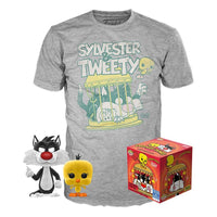 SYLVESTER AND TWEETY (SIZE XL) (SEALED) (LOONEY TUNES) FUNKO POP AND TEE
