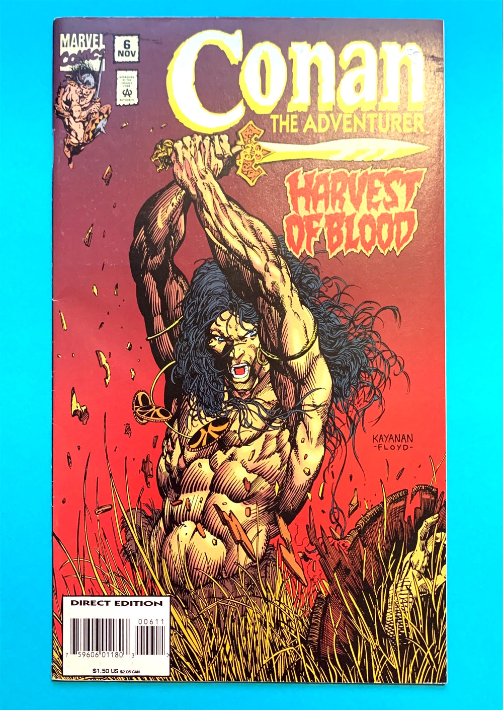 CONAN THE ADVENTURER ISSUE #6