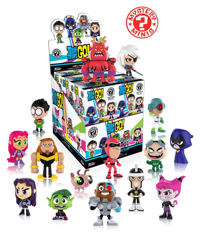 Popular Teen Titans Go! Justice League Funko Pop Set