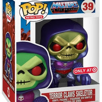 FUNKO POP! RETRO TOYS MASTERS OF THE UNIVERSE: METALLIC TERROR CLAWS SKELETOR #39 (RETRO) (TARGET EXCLUSIVE STICKER) (MOTU)