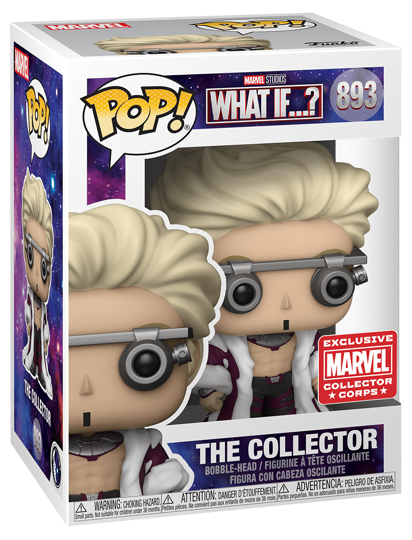 THE COLLECTOR #893 (WHAT IF...?) (COLLECTOR CORPS EXCLUSIVE STICKER) FUNKO POP