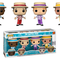 THE DAPPER DANS (4-PACK) (2019 D23 EXPO STICKER) FUNKO POP