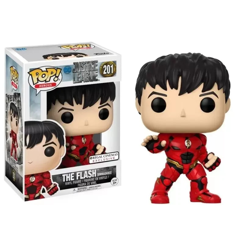 THE FLASH #201 (UNMASKED) (REGAL CINEMA EXCLUSIVE) (JUSTICE LEAGUE MOVIE) FUNKO POP