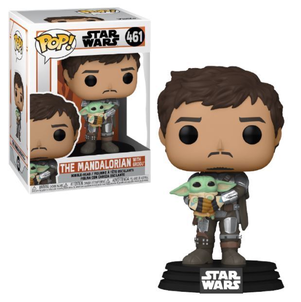 THE MANDALORIAN WITH GROGU #461 (STAR WARS) FUNKO POP